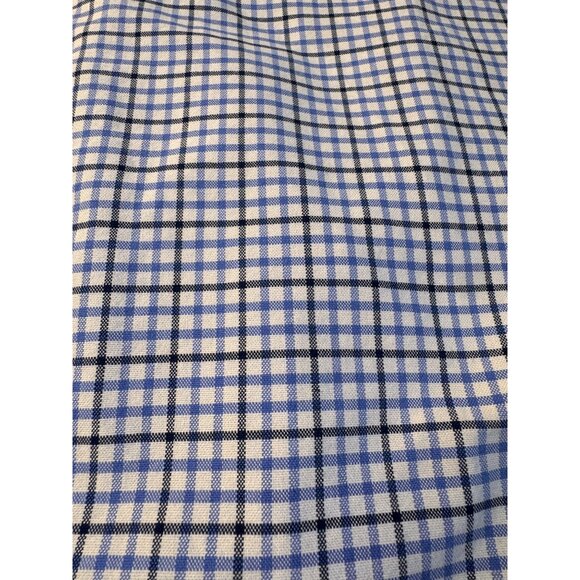 Polo Ralph Lauren Mens L Slim Fit Blue White Long Sleeve Button-Up Shirt Office - Picture 4 of 11